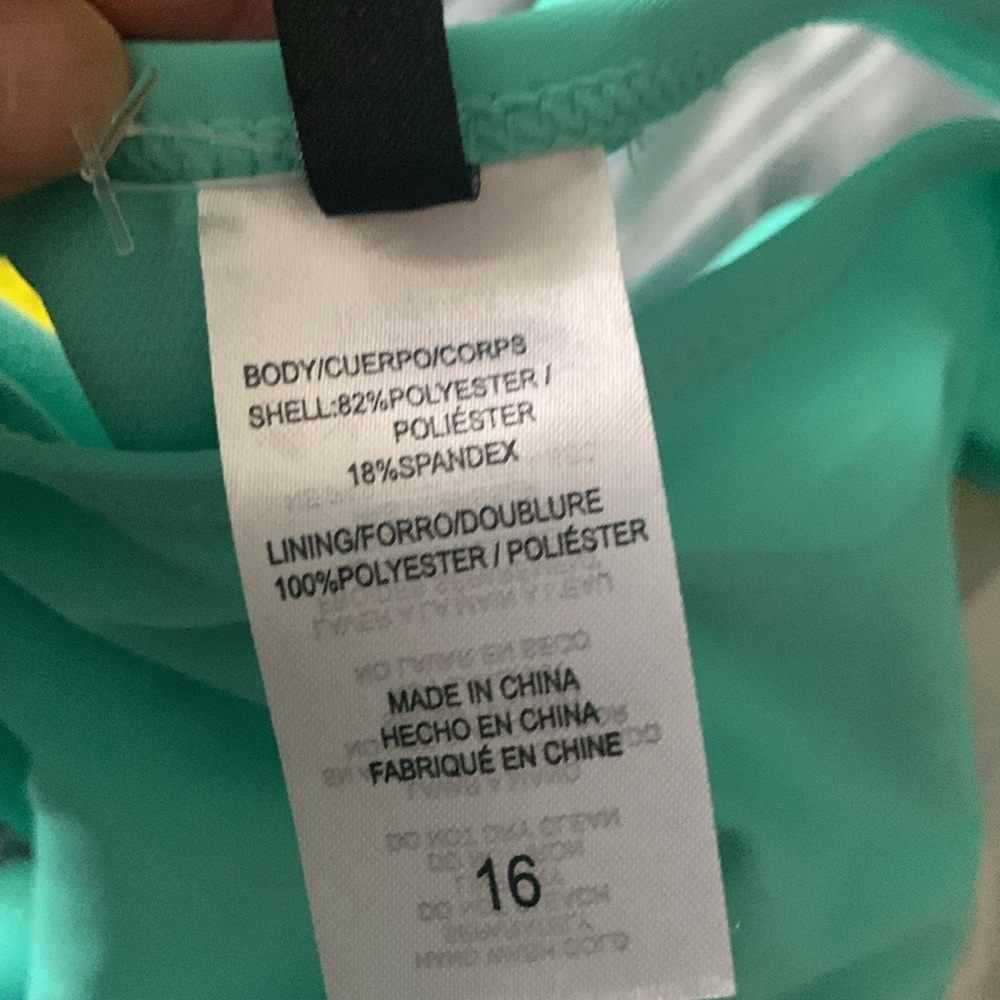 Spyder Teal Green Women's Swim Bikini Top - Picture 3 of 3